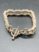 A silver, marked 925 bracelet.