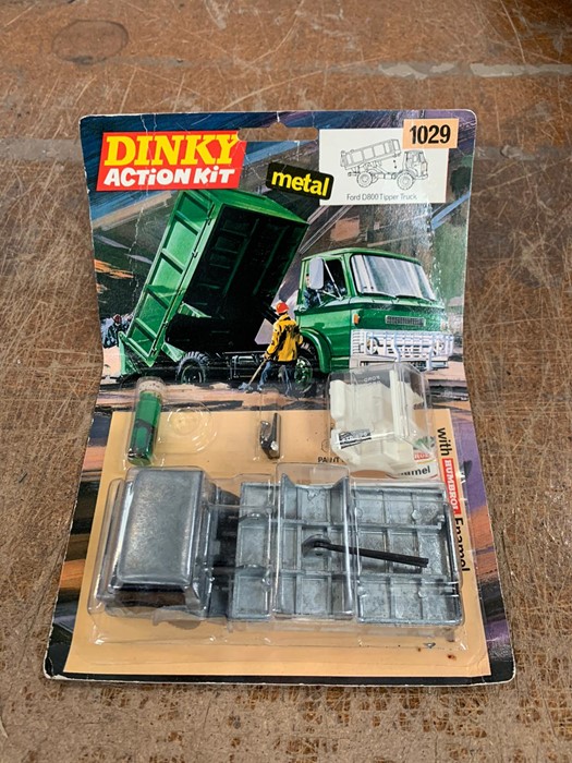 A sealed Dinky Action Metal Kit, Ford D800 Tipper Truck 1029