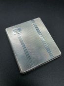 A Silver Ladies Card/Cigarette Case Hallmark Birmingham 1933 Maker Woodalls 106g Total weight