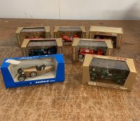 A selection of seven boxed Brumm model cars to include Ferrari HP 200 1961, Bentley HP 105-130 1928,