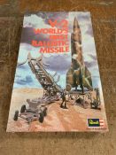 A boxed V-2 World's First Ballistic Missile Revell model kit H-560:250