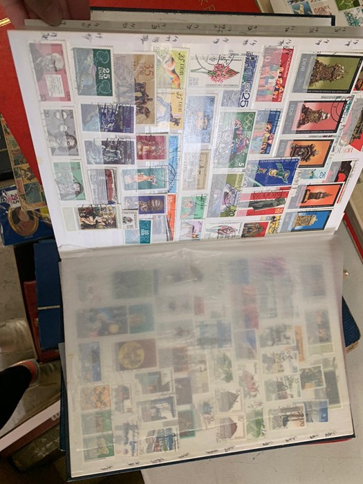 A Large volume of World stamp albums, Thirteen in total covering a variety of countries. - Image 18 of 25