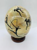 A South African Collectable Ostrich Egg