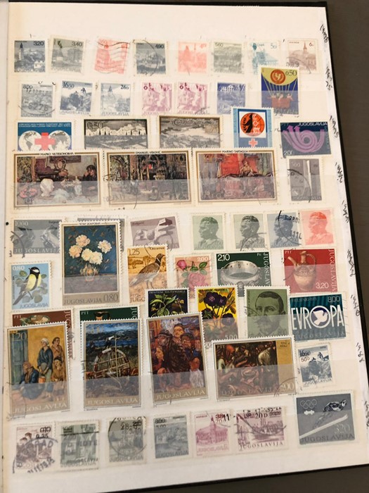 A worldwide album of stamps to include Helvetia, San Marino, Tadzikistan, Turkmenistan, Vatican, - Image 15 of 15