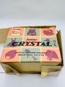 A child's junior crystal sewing machine