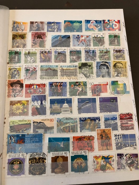 A worldwide album of stamps to include Helvetia, San Marino, Tadzikistan, Turkmenistan, Vatican, - Image 4 of 15