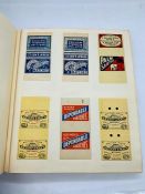 An Album of matchbox covers