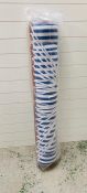 Large new blue and white striped hammock 140cm