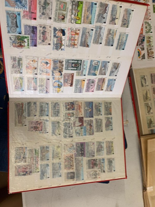 A Large volume of World stamp albums, Thirteen in total covering a variety of countries. - Image 20 of 25