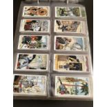 An Album of Cigarette Cards to include: Wills: Household Hints ( Two Series) Life in the Royal Navy,