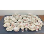 A large selection of Royal Crown Derby "Derby Posies" dinner service.