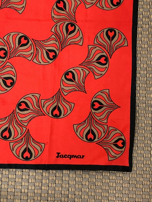 A Vintage Jacqmar silk scarf. - Image 2 of 2