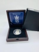 Prince Philip 95 Silver Proof £5 Coin.