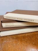 Domesday Book Studies by Alecto Historical Editions and Surrey, Lancashire Folios and Maps.