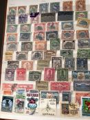 A Worldwide album of stamps to include Ecuador, Salvador, Guatemala, Haiti, Mexico, Nicaragua,
