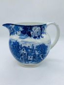 Woods ware English scenery 1930's pitcher/jug by wood and sons