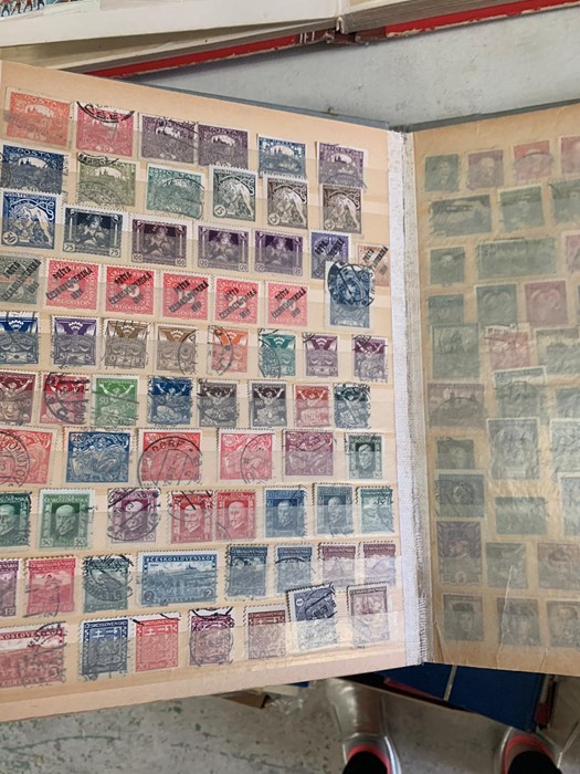 A Large volume of World stamp albums, Thirteen in total covering a variety of countries. - Image 9 of 25