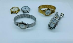 A Small number of ladies watches including one by Gucci