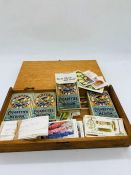 A Selection of Loose Cigarette Cards and four complete sets