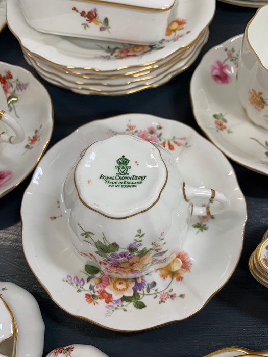 A large selection of Royal Crown Derby "Derby Posies" dinner service. - Image 7 of 8