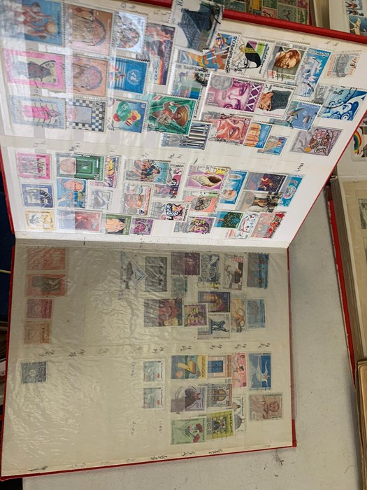 A Large volume of World stamp albums, Thirteen in total covering a variety of countries. - Image 14 of 25