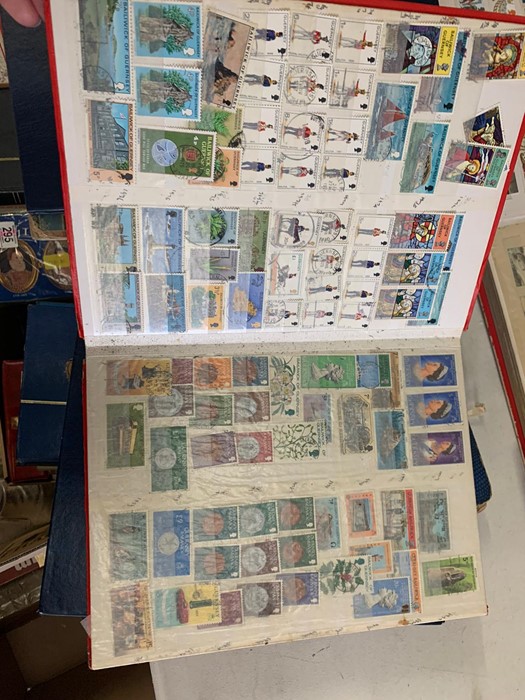 A Large volume of World stamp albums, Thirteen in total covering a variety of countries. - Image 17 of 25