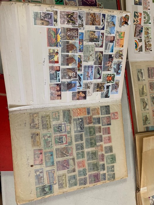 A Large volume of World stamp albums, Thirteen in total covering a variety of countries. - Image 11 of 25