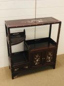 Chinese display cabinet (H96cm D32cm W85cm)
