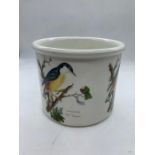 Portmeirion, Birds of Britain pot (H13cm Dia 16cm)