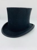 Silk Alf P Pell Ett Ltd Manchester top hat (22 inches 7)