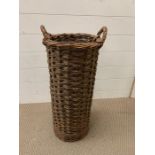 A Vintage Stick Basket