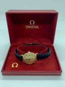 A Boxed Omega Automatic Geneve Gents Watch