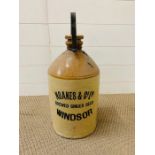 Windsor stone ware ginger beer jar