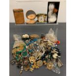 A Large Volume of Vintage Jewellery