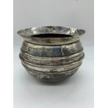 A silver bowl, CT and SL makers mark (183g)