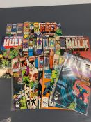 Twenty Three Marvel Incredible Hulk Comics