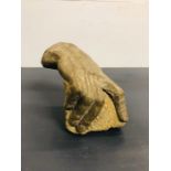 A Marble Sculpture of a hand (H15cm W15cm)
