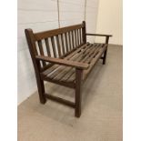 A garden bench (H93cm W156cm D57cm)