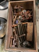 A Large Volume of Antique and Vintage Carpenters Tools In Trunks