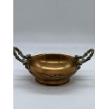 A Bronze Wheatsheaf Pattern Porringer by F Barbedienne