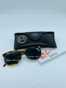 Ray Ban dark tortoise shell style 3 USA by Bausch and Lamb sunglasses