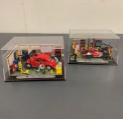 Two Toy World Collectibles, Work Shop and Formula 1
