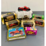 A mixed selection of boxed vehicles to include Models of Yesteryear, Rio, Brumm etc