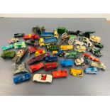 A Box of Various Diecast Vehicles