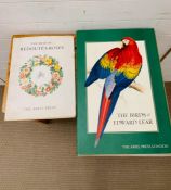 The Ariel Press Books titled "The Best Of Redoute's Roses and The Birds of Edward Lear"