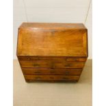 An 18th Century Fruit wood Bureau