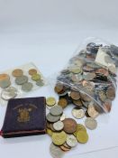 A Variety of Coins, various years, countries and conditions