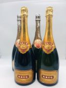 Four Bottles of Krug Champagne