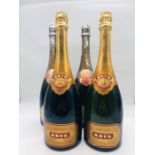 Four Bottles of Krug Champagne