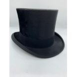Moleskin Lock and Co top hat (23 inches 73/8)